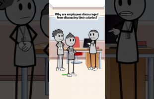 Why are employees discouraged from discussing their salaries? #animations #manager
