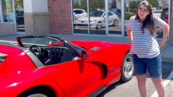 Will a Dodge Viper induce Labor at 9 months? (Not Kidding)