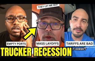 Truckers Are GIVING UP From MASS LAYOFFS And Empty Ports In 2025