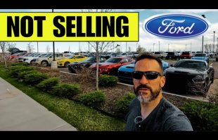 Ford is TOAST, Lots Full of F150s, DOWN $1.7 BILLION from a year ago. Revenue down 13%