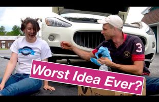 Why a DIY Maserati oil change with YOUR WIFE is a hilariously BAD IDEA!