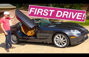 VINwiki’s Casey and Ed Bolian drive the Paris Hilton SLR McLaren