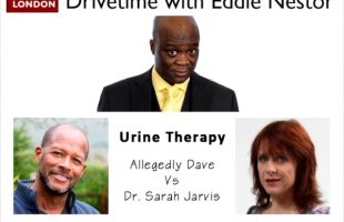 Urine Therapy:  Dave vs Dr  Sarah Jarvis on BBC Radio London 12/05/2017
