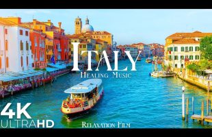 Italy 4K • Scenic Nature Relaxation Film with Peaceful Music | Nature 4K Ultra HD