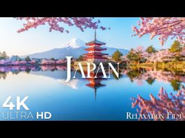 Japan 4K • Relaxation Film with Peaceful Japanese Piano Music | Nature 4K Ultra HD