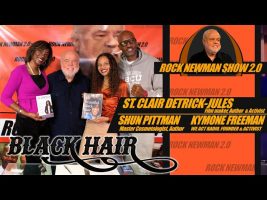 My Beautiful Black Hair on Rock Newman 2.0