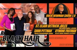 My Beautiful Black Hair on Rock Newman 2.0