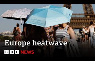 Spain records hottest June ever as heatwave grips Europe | BBC News