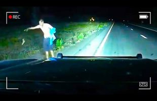 Highway Welfare Check Ends Horrifically
