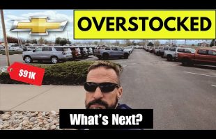 Chevy dealer TONS of Vehicles. Car Market Imploding? Colorado, Silverado, Acadia, Terrain, Tahoe…