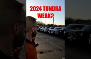 2024 Tundra Weak? $70K Factory Lift, NO SKID PLATES? #tundra #trd