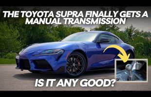 The Toyota Supra FINALLY Gets a Manual Transmission in 2023. Is it Any Good?