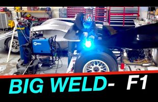 Inappropriate 80s Toys, Wing-Wheel Welding! Formula 1 race car build #5