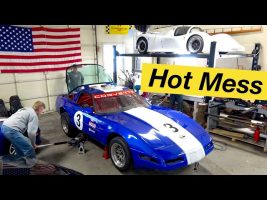 Everything wrong with $10,000 RACE Corvette | Welding
