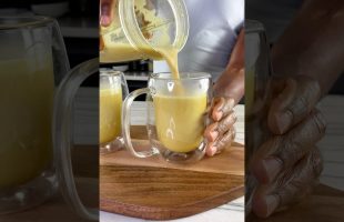Perfect Drink for a Cold Day- Vegan Golden Milk, Refined Sugar Free!