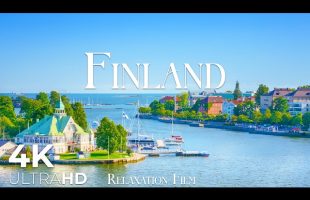 Finland 4K • Nature Relaxation Film with Peaceful Music | 4K Ultra HD