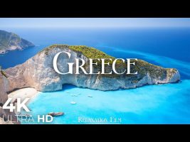Greece 4K • Nature Relaxation Film with Peaceful Music | Europe 4K Ultra HD