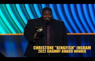 Congratulations Christone “KINGFISH” Ingram 2022 GRAMMY Winner!