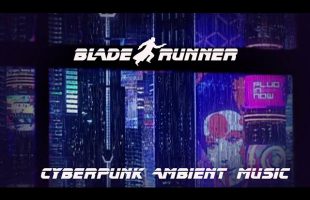 Blade Runner Inspired Ambience * Relaxing Cyberpunk City Rain * Soundscape
