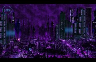 Dark City Chillwave Ambient Music To Relax * Cyberpunk Rain Ambience