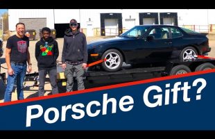 Why this man gave his Porsche to COLLEGE KIDS and money to tune it.