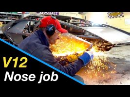Sheet metal nose job got us cancelled | V12 King Zero #34