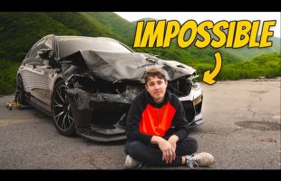Trying To Fix A Crashed BMW M5 With No Experience