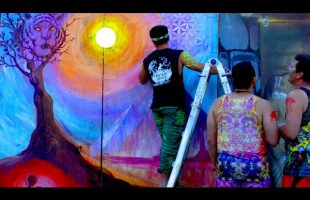 Origin of Spirit – Mural Timelapse by After Skool