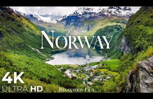 NORWAY 4K UltraHD • Relaxation Film with Peaceful Relaxing Music