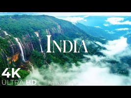 INDIA 4K – Nature Relaxation Film – Peaceful Relaxing Music – 4k Video UltraHD