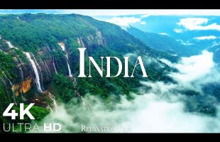INDIA 4K – Nature Relaxation Film – Peaceful Relaxing Music – 4k Video UltraHD