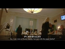 Undercover Journalist in Full Burka Is Offered Huma Abedin’s Ballot