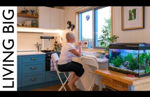 This Woman’s Single Level, Off-Grid Tiny Home Is One To See!