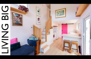 Flight Attendant’s Stunning, Totally Custom Tiny Home!