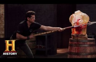 Forged in Fire: The Zande Spears Tested (Season 5, Episode 8) | History