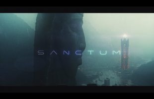 Sanctum: Calm 8D Cyberpunk Ambient To Focus & Relax | Atmospheric Meditative Sci Fi Music