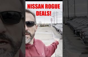 Nissan Rogue $7k Discount, dealer actually offering deals and incentives. #nissan #newcar #rogue