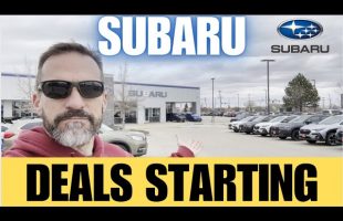 Subaru NOT SELLING New Cars. Dealer lot full. Deals, incentives are starting. Crazy 2024 Car Market.