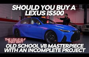 Should You Buy a Lexus IS500? Old School V8 Masterpiece with an Incomplete Project.