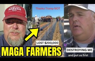 MAGA Farmer Gets DESTROYED By TARIFFS