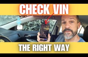 Over 1,000,000 Cars Stolen Every Year. Check the VIN Before Buying a Car or Truck