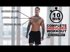 Complete 10 Min Shoulder Workout | No Equipment