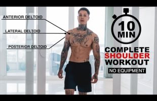 Complete 10 Min Shoulder Workout | No Equipment