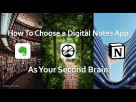 How to Choose a Digital Notes App as Your Second Brain
