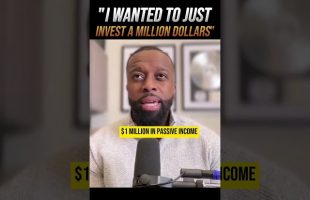 “My Goal Was To Invest A MILLION DOLLARS” #shorts