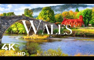 Wales 4K – Tranquil Nature with Peaceful Melodies | Relaxation Film Ultra HD