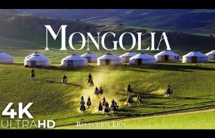 Mongolia 4K Relaxation Film – Silk Road – Peaceful Relaxing Music – Nature 4k Video UltraHD
