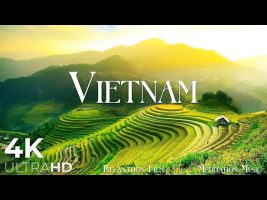 Vietnam Relaxation Film 4K – Peaceful Relaxing Music – Nature 4k Video UltraHD
