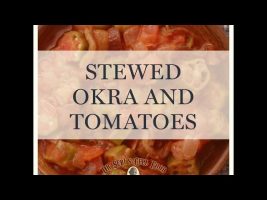 Stewed Okra and Tomatoes