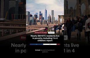 Nearly 2M NYC residents live in poverty, including 1 in 4 children: report